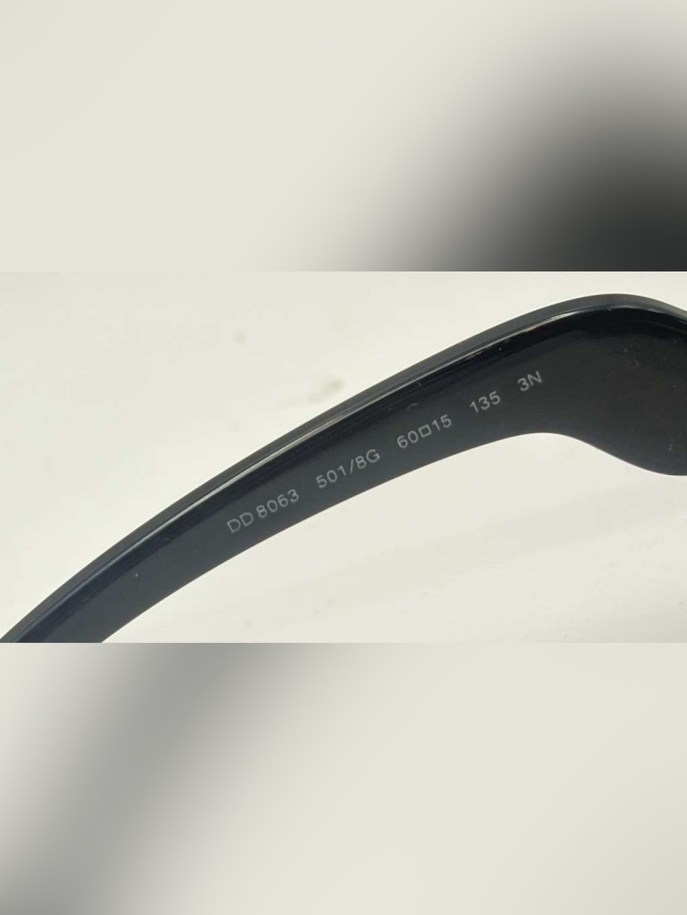 Dolce & Gabbana DD8063 Black Oval Sunglasses Frames Only - Picture 8 of 8